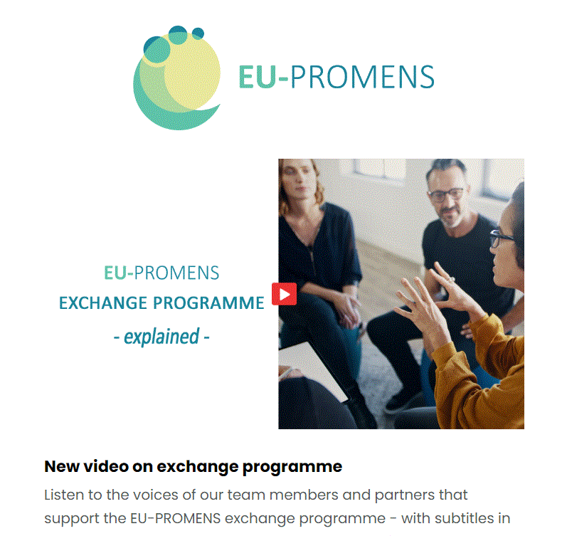 2nd EU-PROMENS event update